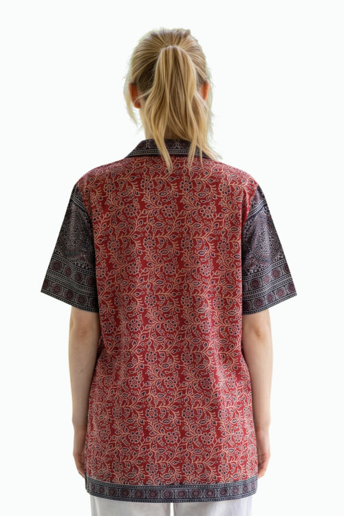 Ajrak Design Shirt