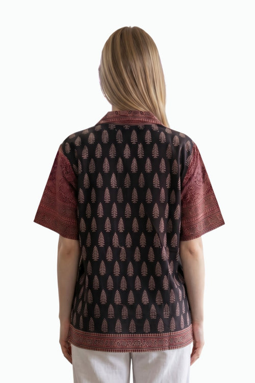 Ajrak Design Shirt