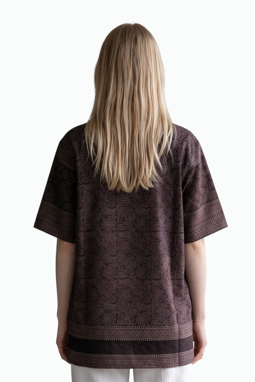 Ajrak Design Shirt