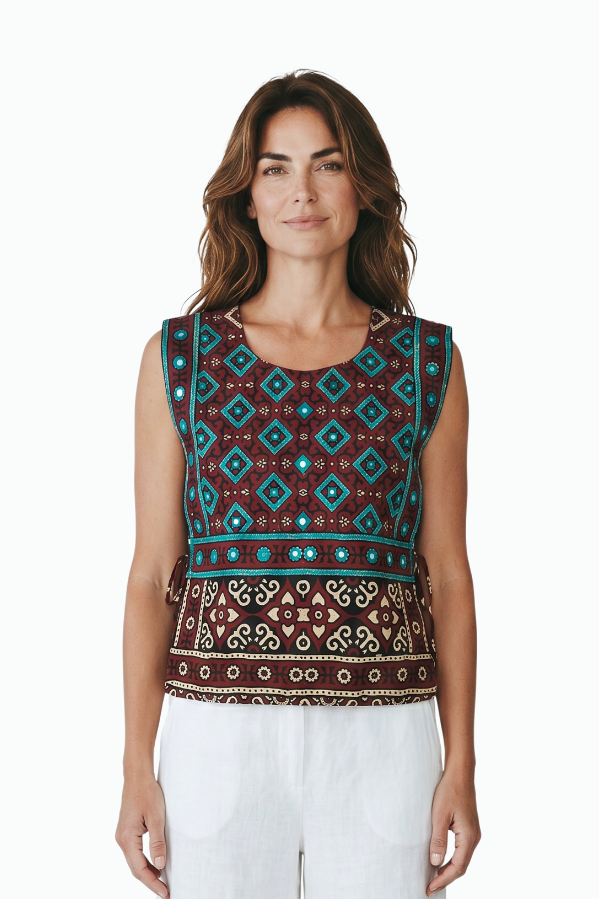 Hand Embroidered Koti