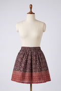 Ajrak Design Skirt