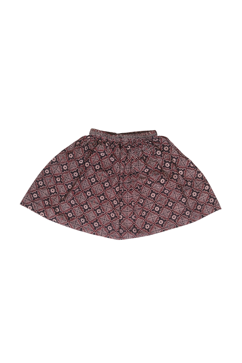 Ajrak Design Skirt