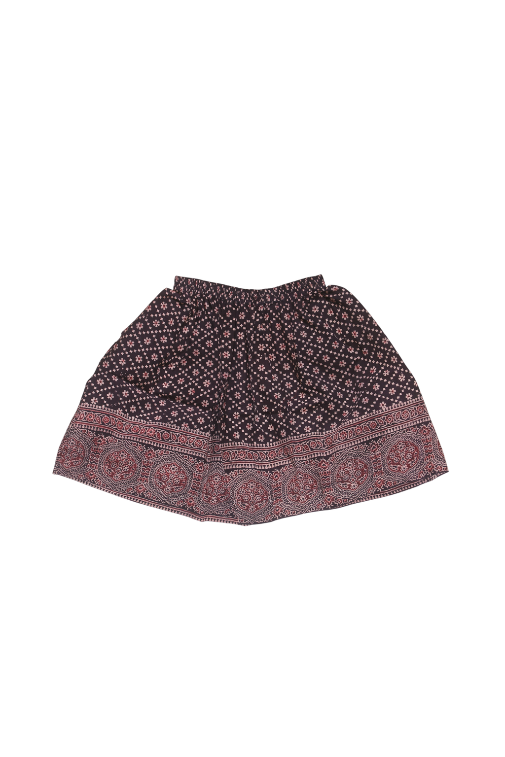 Ajrak Design Skirt