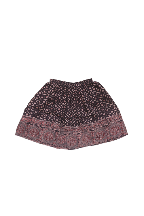 Ajrak Design Skirt