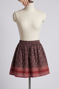 Ajrak Design Skirt