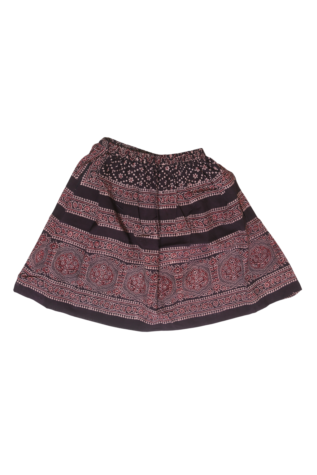 Ajrak Design Skirt