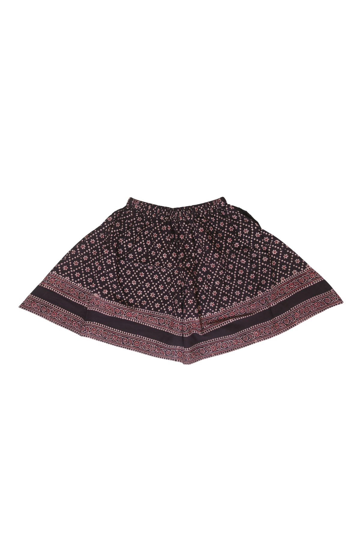 Ajrak Design Skirt