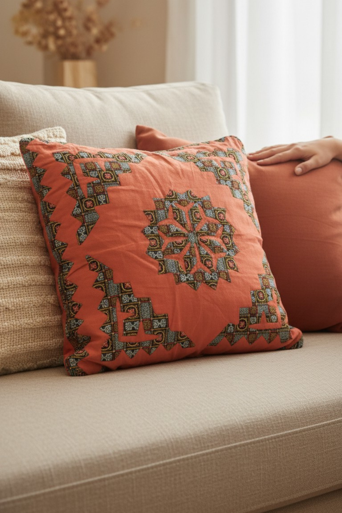 Handmade Cushion Cover