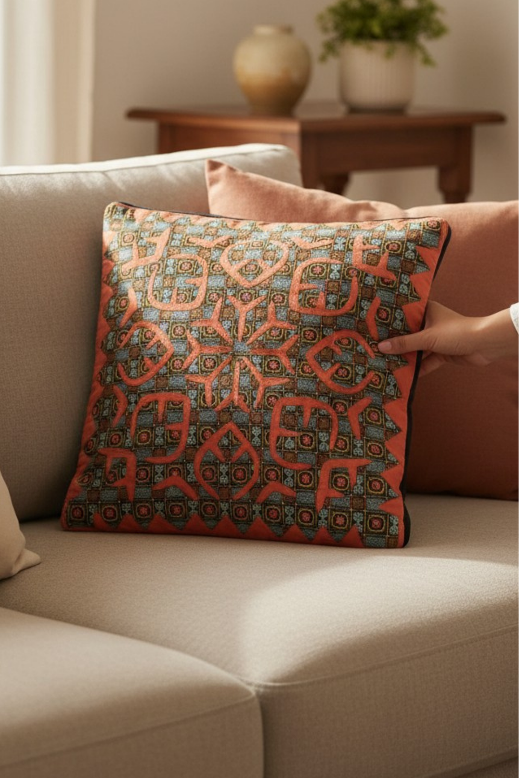 Handmade Cushion Cover