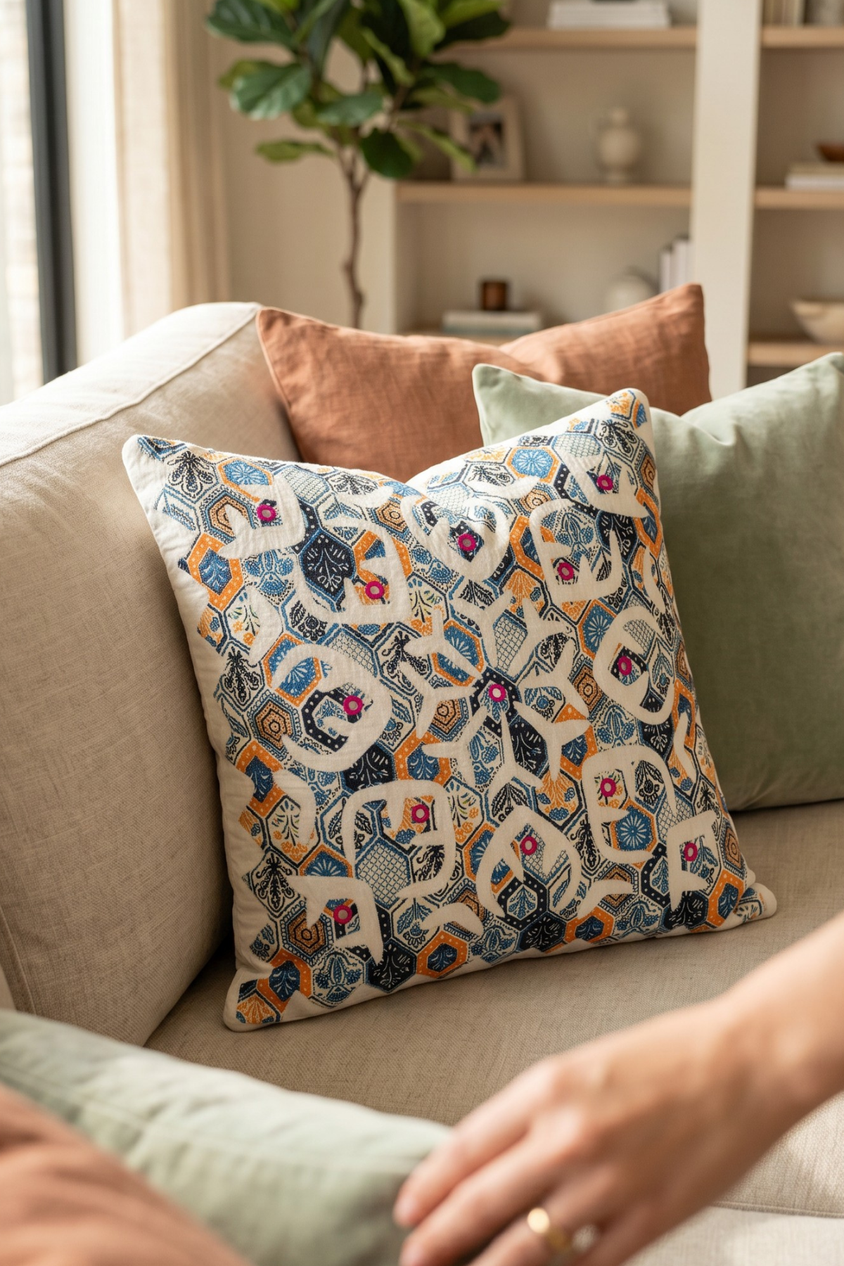Handmade Cushion Cover
