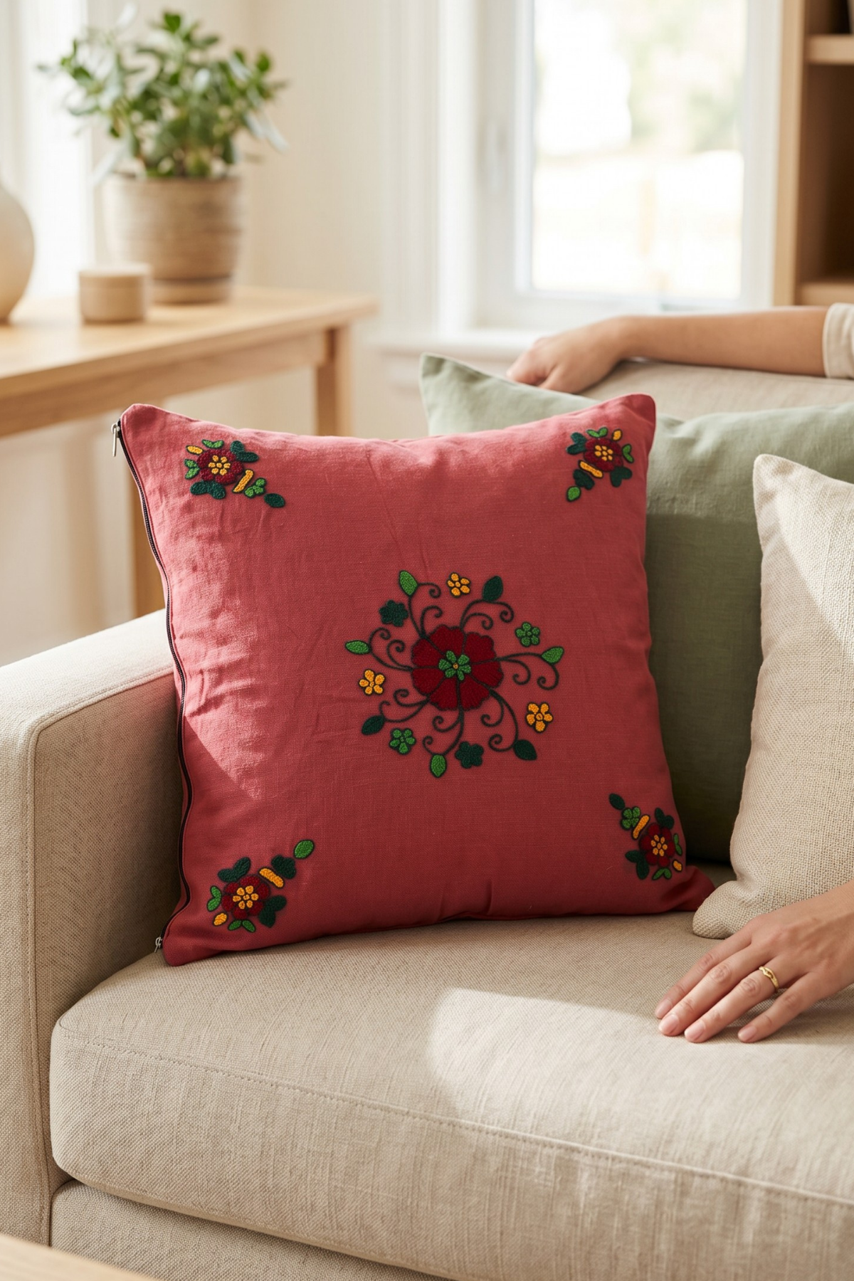 Handmade Cushion Cover