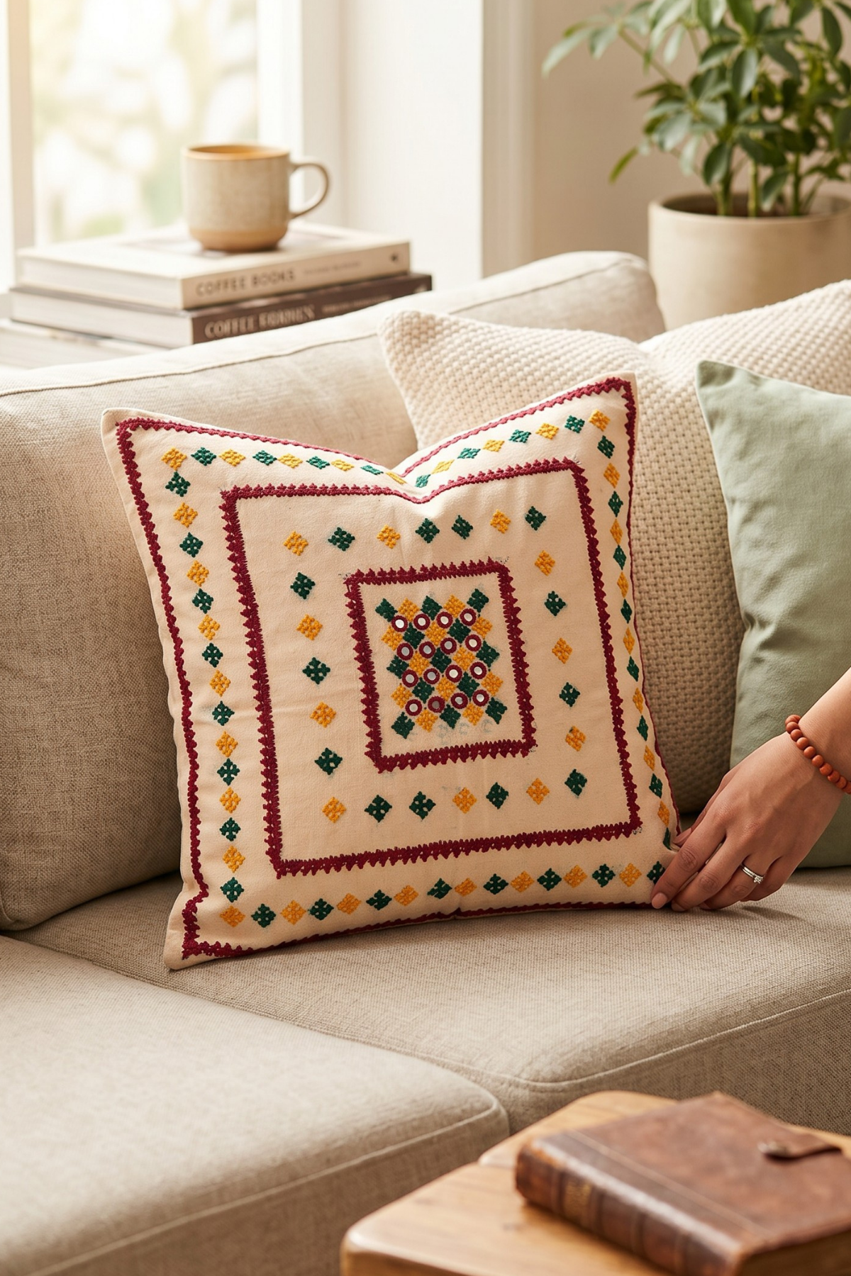 Handmade Cushion Cover