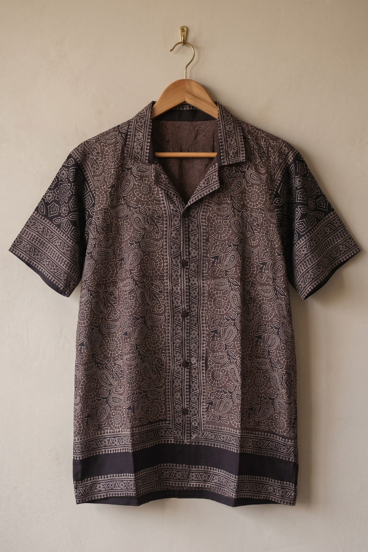 Ajrak Design Shirt