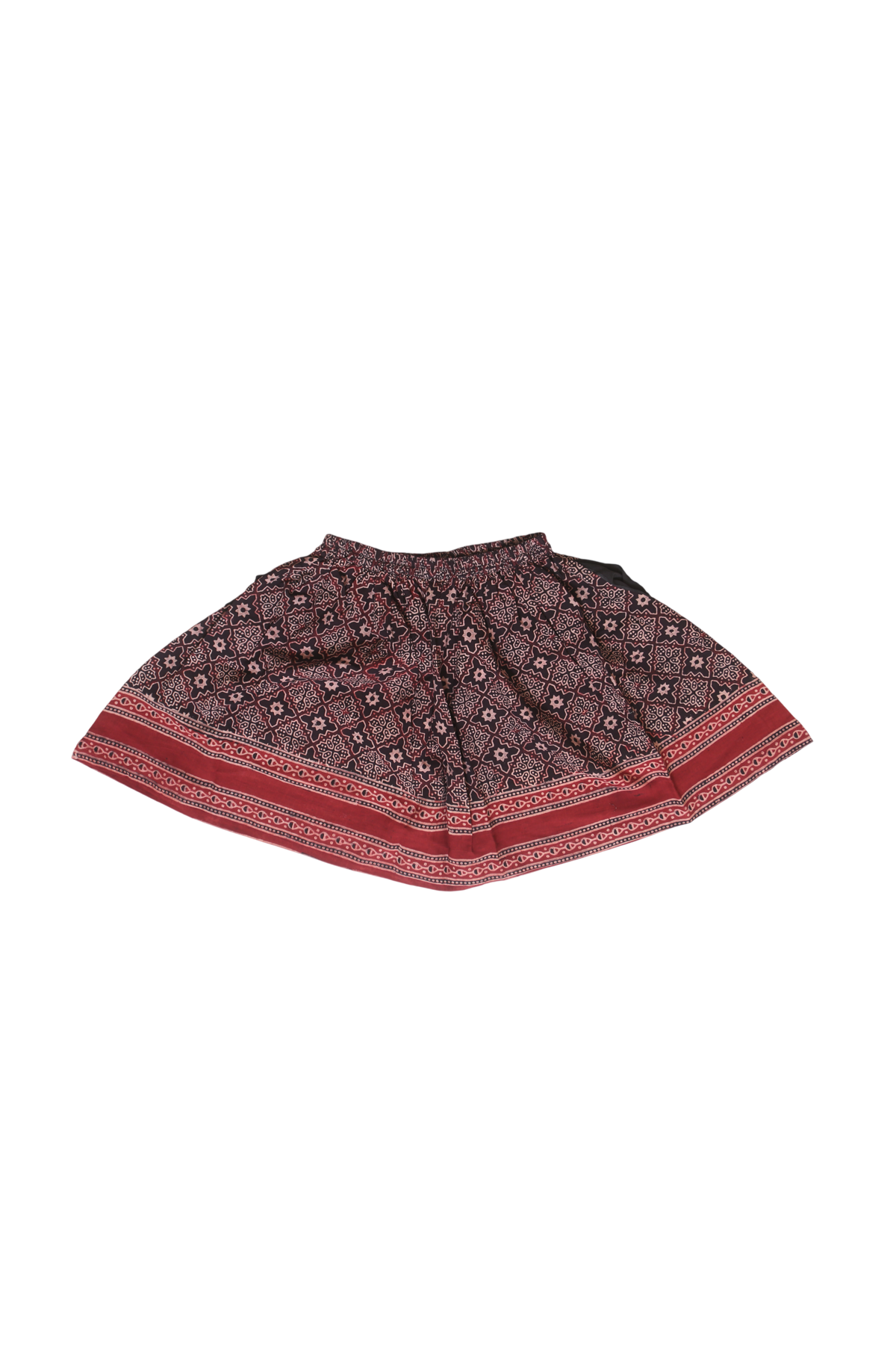 Ajrak Design Skirt