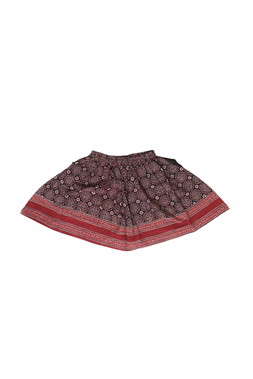Ajrak Design Skirt